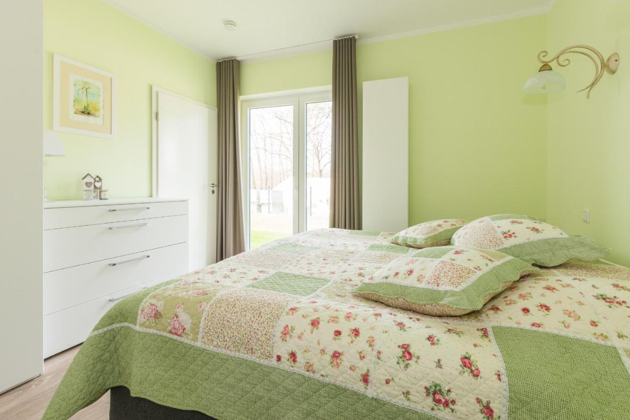 Luxus-See-Domizil Mit Sauna, Kamin Und Boot-130 Qm Fuer 6 Personen Krakow am See Ngoại thất bức ảnh