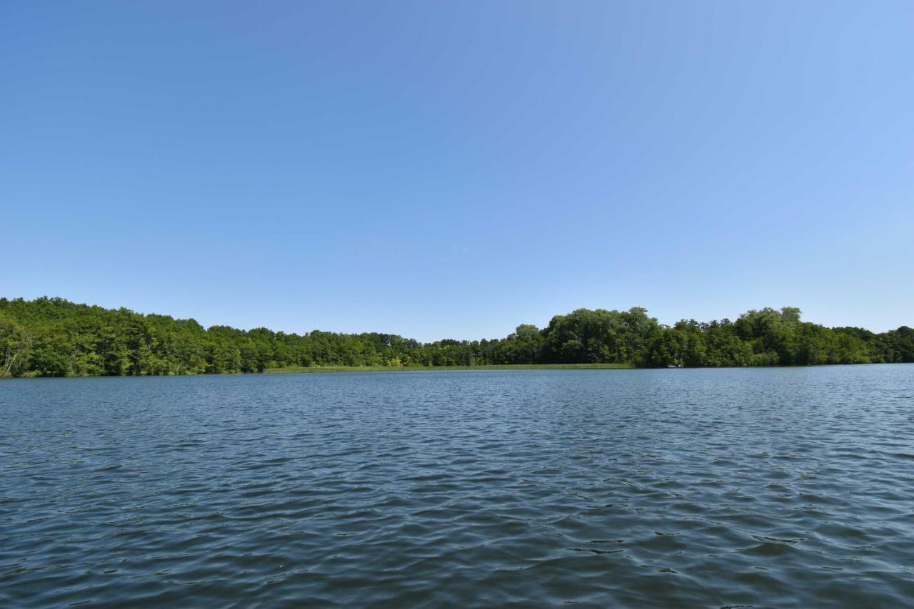 Luxus-See-Domizil Mit Sauna, Kamin Und Boot-130 Qm Fuer 6 Personen Krakow am See Ngoại thất bức ảnh